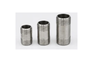 ZhuoYe High Pressure SS304 Double Thread Pipe Nipple Household Solar Water Heater Fitting