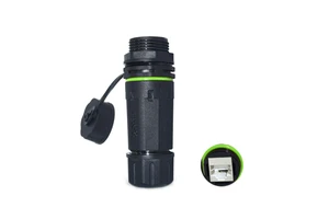 YXY 2WAY M23 Connectors Rj45 Waterproof Network Computer Connectors IP68 CAT5 OUTDOOR Ethernet Connectors