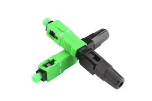 Fast supply fc/sc/lc/st fast connector with fiber optic adapter