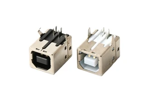 usb b type connectors right angle female 4pins USB 2.0 female Type B Connector