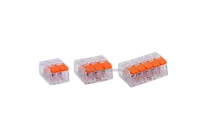 Electric Compact Splicing Cable Connection Terminal Push Lever Electrical Lever Wire Connector