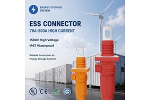 Lithium Battery Terminal Connector 1500V Straight Connector Wire Connectors Terminals For Energy Storage Cabinet