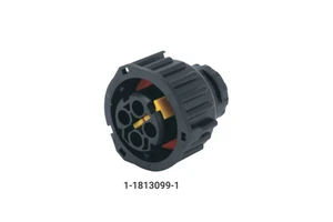 1-1813099-1 Auto Electrical Connector Cylindrical Plug 4 Pin Female Housing Automotive Waterproof Connector