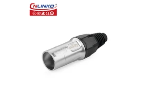 Cnlinko Factory Price Rj45 Poe Connector Rj45 Ethernet Waterproof Lan Cable Connector