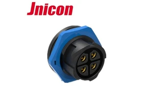 Jnicon Factory Manufacture M25 4pin Bulkhead Auto Cable Solar Waterproof Connector