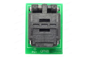 Center Pin DFN8 QFN8 to DIP8 Programmer Adapter Sockets DFN8 MLF8 QFN8 6*5 IC Socket