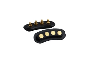 2.54mm Semicircle Pogo Pin Connectors SMT Type 1x4pin Pogo Pin Connector For Electrical Connections And Data Transmission