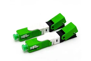 Optical Fiber Low Loss Single Mode Fast Connector SC APC/UPC FTTH Quick Assembly Cold Connector for 2.0x3.0mm Drop Cable