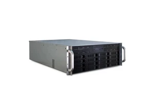 4U Rackmount Server case with 16 Hot-Swappable SATA/SAS Drive Bay, MiniSAS /SATA Connector
