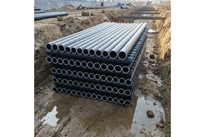 High Density 110-225mm Diameter 6.5-13.5mm Steel Wire Mesh Skeleton Reinforced HDPE SRTP Pipe For Sewage & Drainage