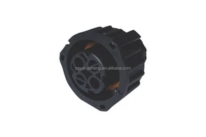 1-967325-3 Auto Electrical Wire Connectors 4 Pin Automotive Wiring Connectors , Auto Female Connector