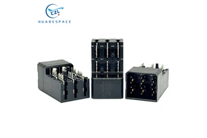 Amphenol AirMax VS 10061289-001LF Right Angle Press-Fit Backplane Power Connector ISO9001 Certified 5PCS MOQ 6 Positions 2 Rows