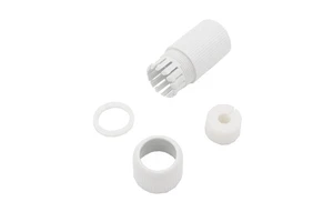 Waterproof Connector Adapter Ethernet Network LAN Cable White Power Female Rj 45 Connector