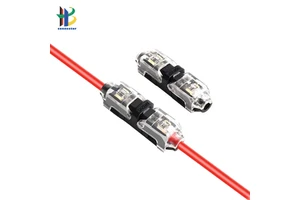 Low Voltage 1 Pin 1 Way Universal Compact Wire I Tap Terminals No Wire-Stripping Required Wiring Connector For AWG 20-24