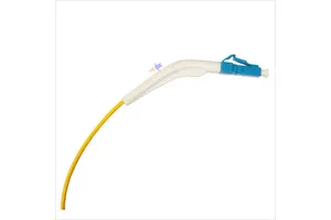 Fiber Optic 45 Degree Boot LC Connector and 90 degree connector