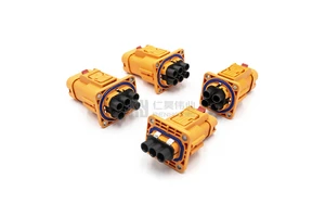 HVIL Plug Connector 20A 30A 40A 80A 100A 125A 150A 200A 250A Plastic Plug and Socket High Current Connector