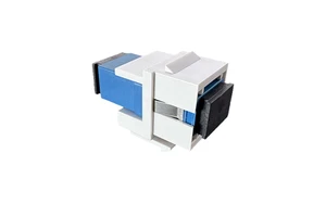 Manufacturer High Quality SC Fiber Connector Clips Fitting For 86 Type 120 Type Faceplate fiber optic connectors