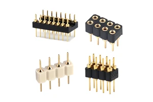 ANYCONN IC Socket Chip Base Integrated Block Microcontroller Direct DIP40 8 14 16 18 20 28Pin Through Hole Black