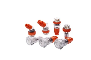 IP66 56CSC Series Australia Connector 20A 32A 40A 50Amp Three Phase Waterproof Round Pin 3P 4P 5P Industrial Extension Socket