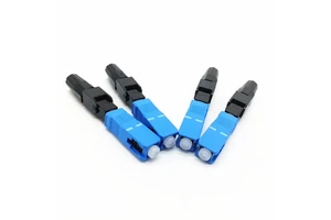 Fiber Optic FTTH Optical Quick Connectors SC UPC Fast Connector