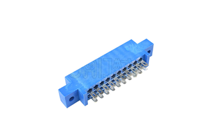 3.96mm Pitch Dual Row Card Edge Connector 10-36 Pins Through Holes Flange Panel Mount Sockets for ICs