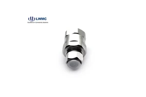 High Quality 50 Ohm RF Coaxial Connector 4.3-10 Male Coaxial Connector for 7/8" Feeder Cable in 4G/5G Wireless Systems