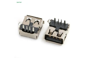 SUNTOP USB a Connector Socket 90 Degree 13.7mm High Current Female Usb Connector Conector De Carga Usb