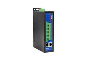 Isolated 4-serial Port Server, Rail-mounted 4-channel RS485 Multi-serial Port To Ethernet Port Modbus/MQTT Gateway