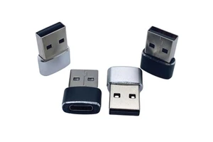 Upgraded Type C Female to USB2.0 Male Converter Connector OTG Data Fast Charging Type C Adapter for iPhone 15 IWatch