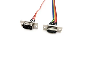 YZlink Factory Custom D SUB DB Connectors Magnetic Ring Cable Assembly for Electronics