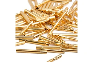 Amass GC2010 2mm 15A Gold-Plated Banana Plug, Male/Female Connector For RC Motor ESC, Factory Direct OEM Service