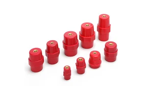 Wholesale Transformer Insulator Low Voltage End Wave Coil Spacer BMC DMC Resin Copper Bar High Strength Insulated terminal Post