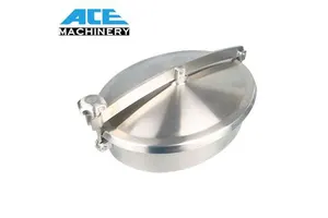 Ace Bulk Order 304 Sanitary Stainless Steel Wheel Rectangular Square Polished Manhole Cover Supplier Factory