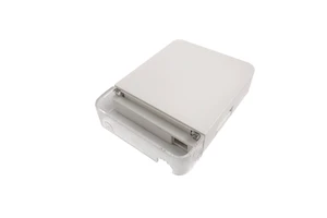 OEM Fiber Optic FTTH Terminal Box 1-2 Cores Desktop Termination Box White ABS Material SDK Enabled Waterproof Dustproof