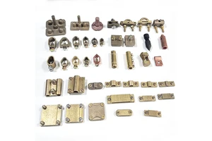 High Quality Cheap Wholesale Brass Earth Connector Clip Electric Grounding Earth Conductor Saddle Clamps