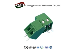 AOSI Klemmleiste DG308 Screw Terminal Block 2.54mm Pitch PA66 Material -40~105 PCB Terminals 2-12P Connector