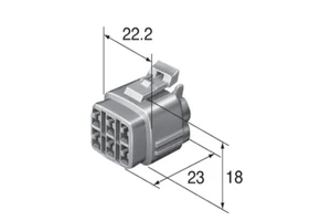 6180-6771 connector housing conector accessories automotive connector