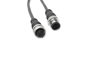 OEM Waterproof IP68 IP67 Circular Automotive Electrical 30cm Cable M12 4 pin Connector for Industrial Automation