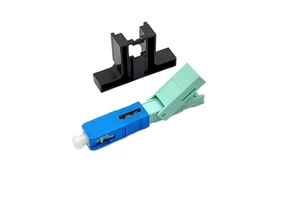 FTTH Fast Connector Outdoor Fiber Optic Cable Fast Wire Connector Low Loss UPC APC for 4G 3G WiFi Networks 1550nm