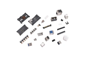 High-Speed Aluminum Alloy Backplane Connector Shrouds-Precision Stamping 160T Capacity