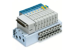 SMC SS5Y3-10F 11F Manifold D-sub Connector SS5Y3-10F1-02B-N3 N7 C2C3C4C6 Plug-in connector connecting base Side ported