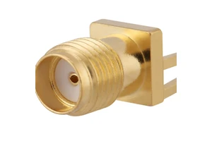 SMA-Female Edge PCB Mount Connector
