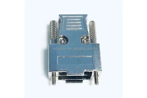 Trending Price D-SUB 9Pin 15Pin Connector Zinc Alloy Metal Hood DB9 DB15 case for Cable