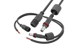 Wholesale Price 300mm 20 AWG 4A DC 5.5 2.1mm Male Female DC Jacket Waterproof Connector For LED Lighting