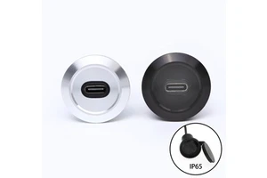 USB C Panel Mount Connector Coupler Adapter IP65 Waterproof USB Type C Connector Female