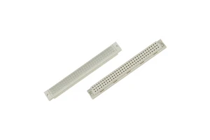 LECHUAN 96Pin 3 Row Eurocard Connector DIN41612 2.54mm Pitch Male Plug Straight Copper Contact PCB Nylon Housing 250V 1.5A
