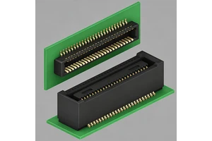 HC-PBB40C-80DP 0.4mm Pitch Board to Board & Mezzanine Connectors Right-angle Connector Alternative HRS DF40C-80DP-0.4V(51)