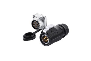 Cnlinko LP20 Plastic 4 Pin IP68 Waterproof Male Female Electronic Aviation Power Connector