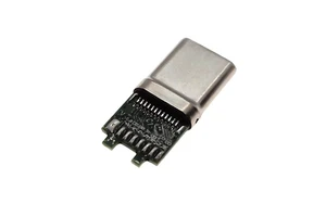 USB 3.1 connector 24 pin L=10.5mm USB Type C male connector with PCB