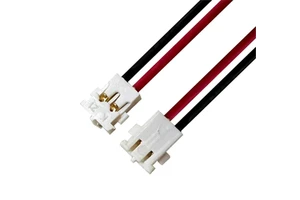 Customizable 2-Pin JST SUHR-02V-S-B Wiring Harness, 0.8mm Pitch Terminal Cable for Microphones & Loudspeakers Wire Harness